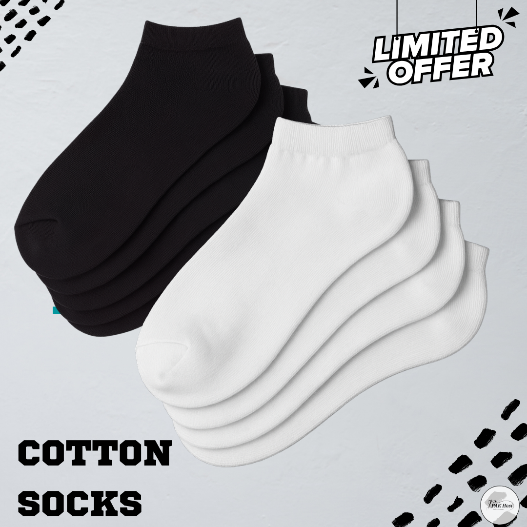 Pack of 2 Pair Cotton Socks
