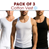 Pack Of 3 Cold Cotton Vest🔥