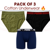 Pack Of 3 - Cotton Soft Underware 🔥