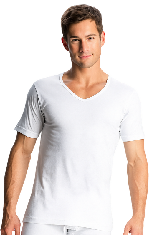 Half Sleeves Pure Cotton Vest