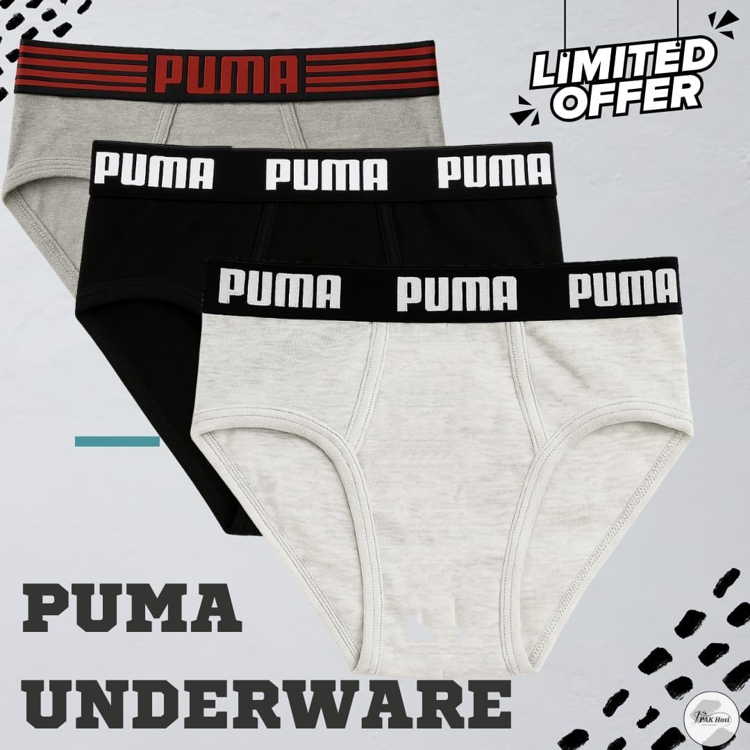 Pack of 3 – Puma Soft Underwear